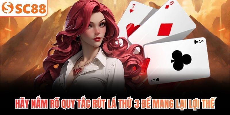 Hãy nắm rõ quy tắc rút lá thứ 3 để mang lại lợi thế